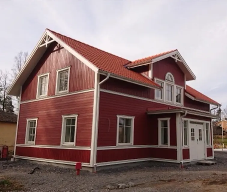 Nybyggd villa